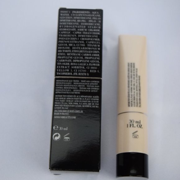 Giorgio Armani Luminous Silk Hydrating Primer, Lightweight, NEW -Full Size 30 ml - Picture 5 of 13
